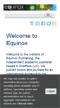 Mobile Screenshot of equinoxpub.com